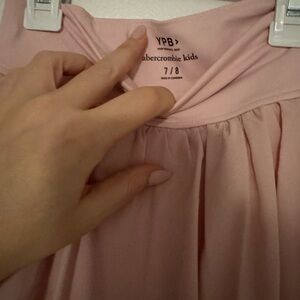 Abercrombie Kids Light Pink A-Line Skirt